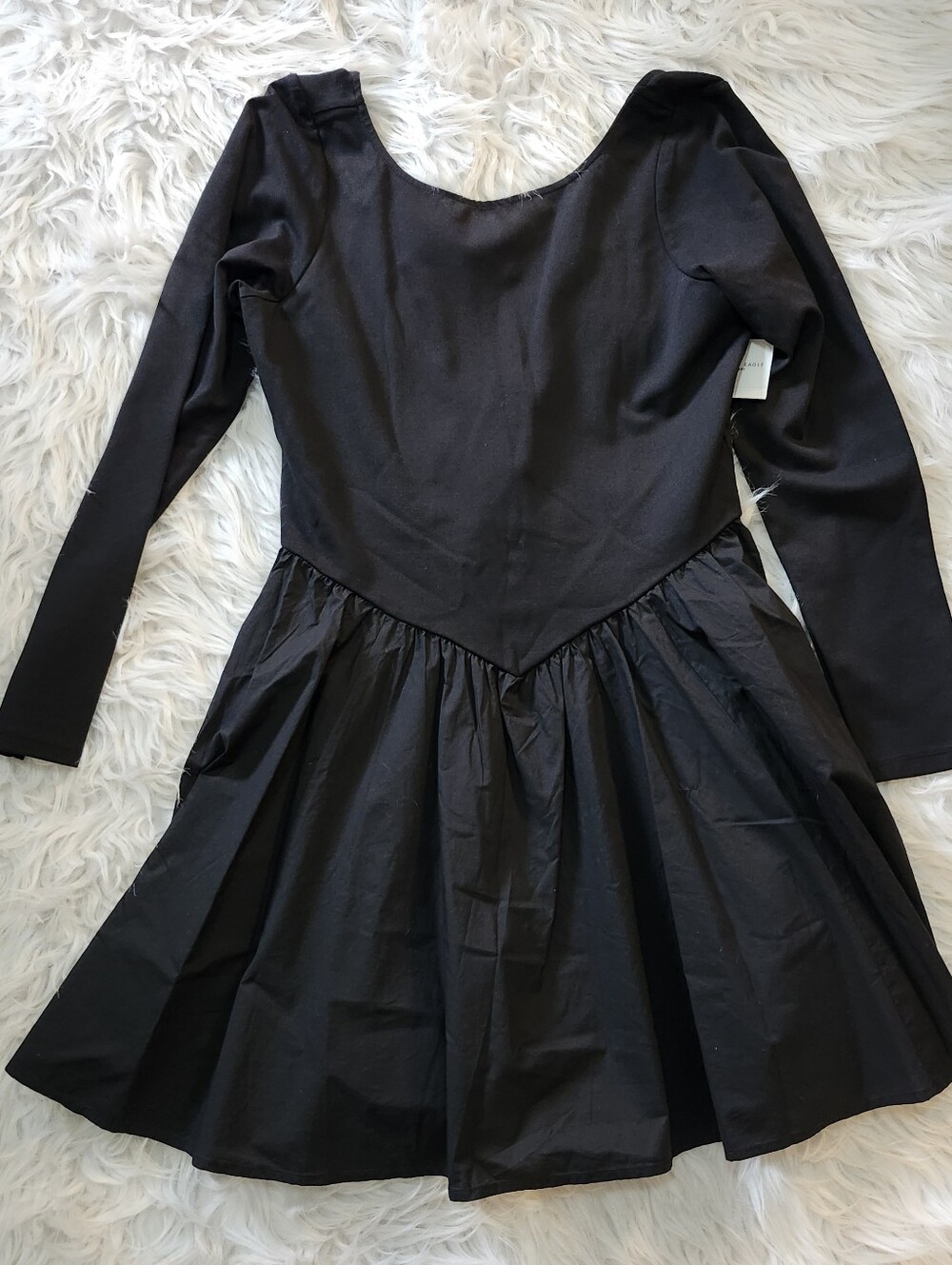 American Eagle Scoop Neck Mini Dress